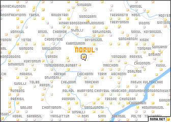 map of Nŏrul