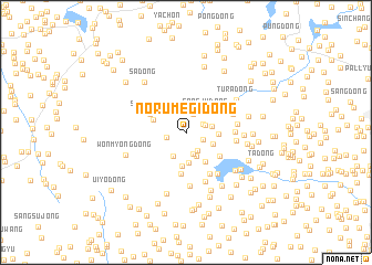 map of Norumegi-dong