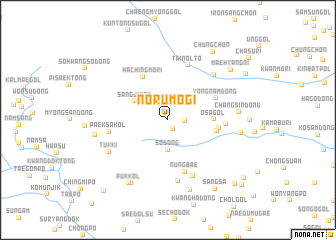 map of Norumogi