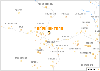 map of Norumok-tong