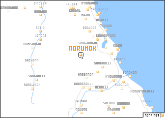 map of Norumok