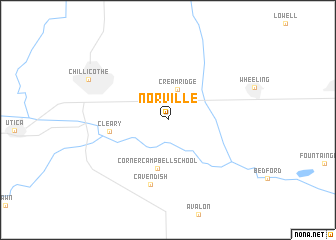 map of Norville