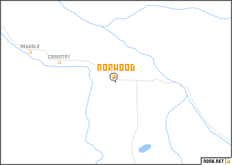 map of Norwood