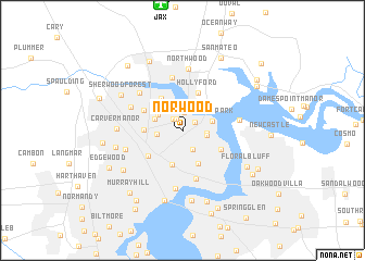 map of Norwood