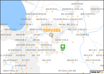 map of Norwood