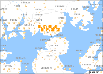 map of Noryang-ni