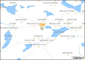 map of Nor