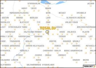 map of Nosálov