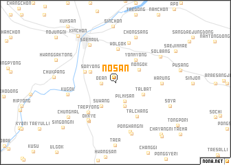 map of Nosan