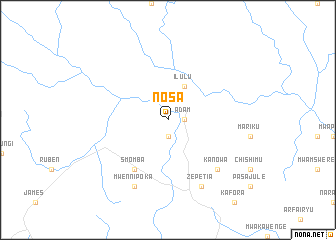 map of Nosa