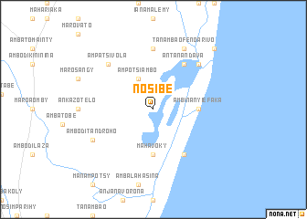 map of Nosibe