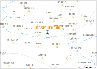 map of Nosishchevo