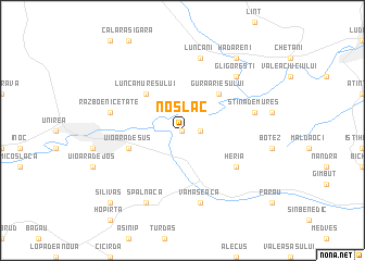 map of Noşlac