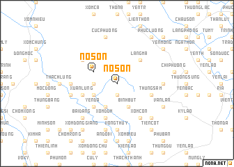 map of Nỗ Sơn