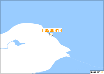 map of Nosovaya