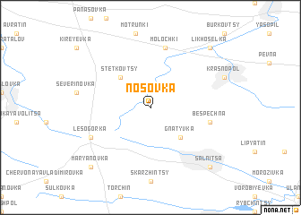 map of Nosovka