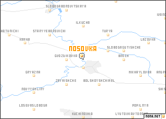 map of Nosovka