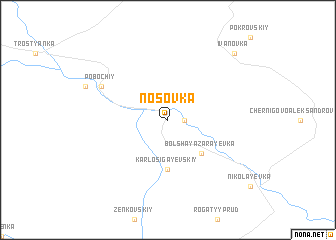 map of Nosovka