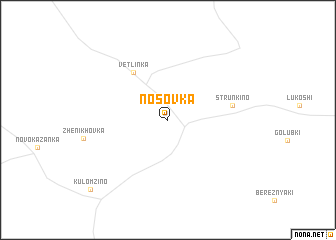 map of Nosovka