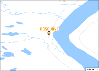 map of Nosovoye