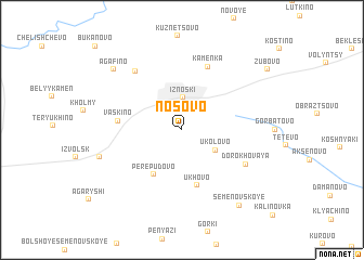 map of Nosovo