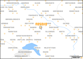 map of Nosovo