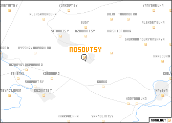 map of Nosovtsy