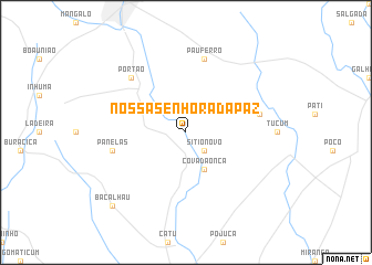 map of Nossa Senhora da Paz