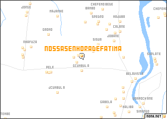 map of Nossa Senhora de Fátima