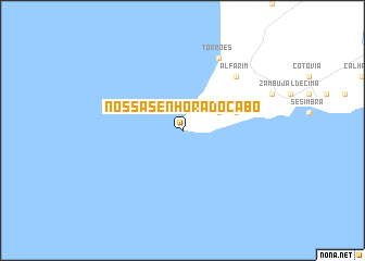 map of Nossa Senhora do Cabo