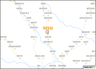 map of Nossi