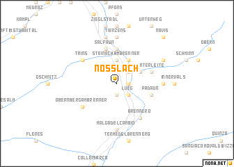 map of Nösslach