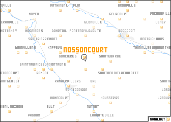 map of Nossoncourt