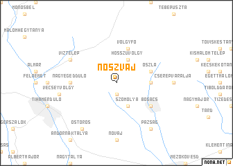 map of Noszvaj