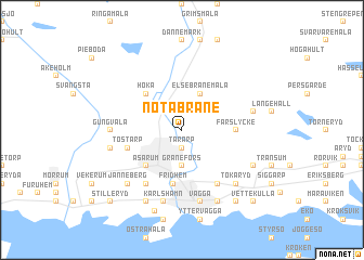 map of Nötabråne