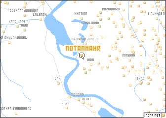 map of Notan Mahr