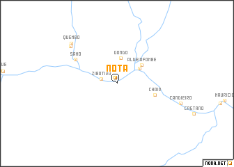 map of Nota