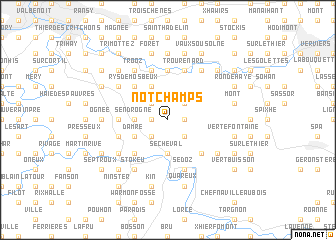 map of Notchamps