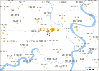 map of Notchŏng