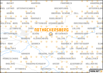 map of Nothackersberg