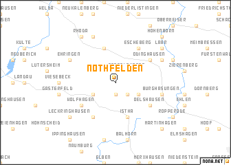 map of Nothfelden