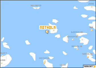 map of Notholm