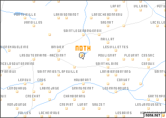 map of Noth