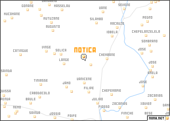 map of Notiça