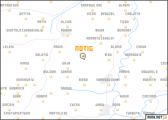 map of Noţig