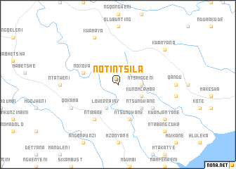 map of Notintsila