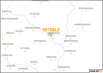 map of Notoblé