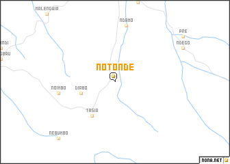 map of Notonde