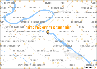 map of Notre-Dame-de-la-Garenne