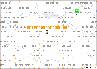 map of Notre-Dame-de-Sanilhac